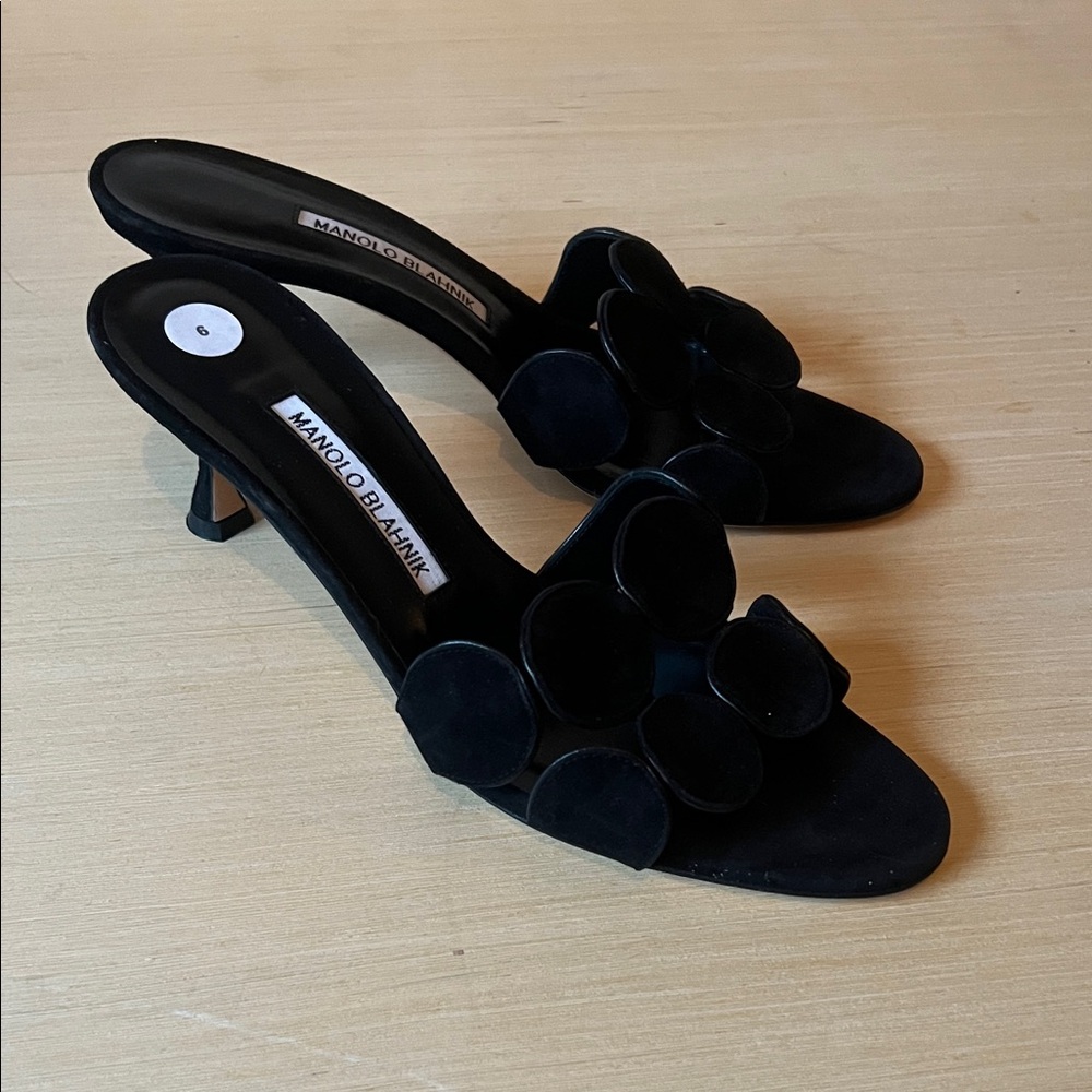 Manolo Blahnik Black Heels